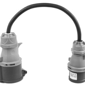 Adapter Siłowy Redukcja Przejściówka 32A 5P na 16A 4P