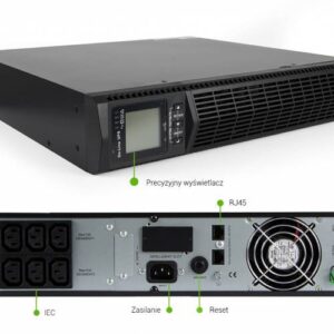 Green Cell Zasilacz Awaryjny UPS 2000VA 1800W