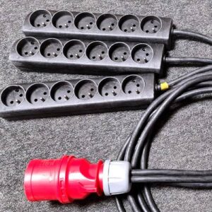 Adapter 32A5P / 3x listwa 230V
