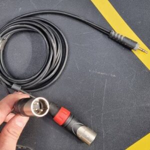 KABEL JACK STEREO 3,5MM - 2X XLR MĘSKI