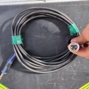 Kabel Jack 6.3mm Mono - XLR Męski
